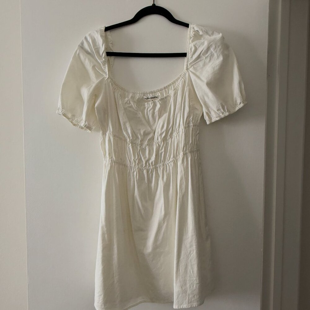 Reformation White Dress